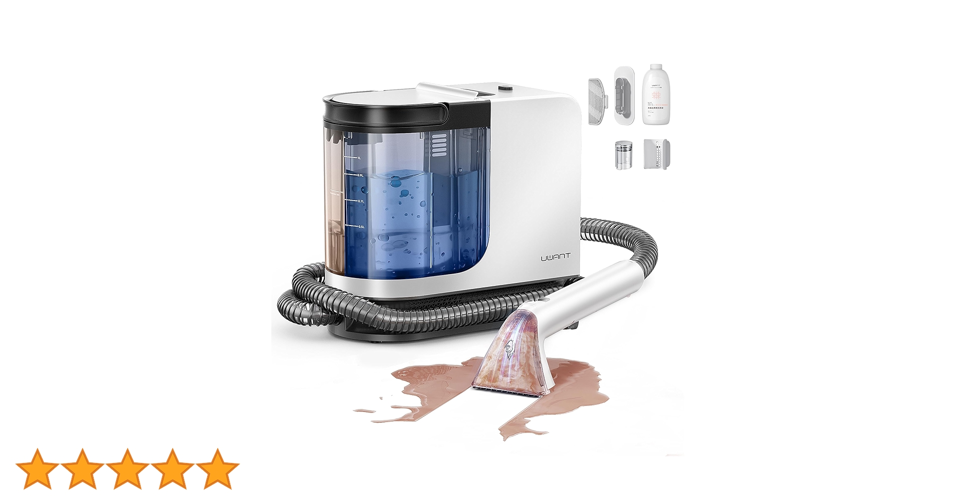 リンサークリーナー スチームクリーナー 18000Pa 自動クリーニング Amazon | COCEAN リンサークリーナー カーペットクリーナー 家庭